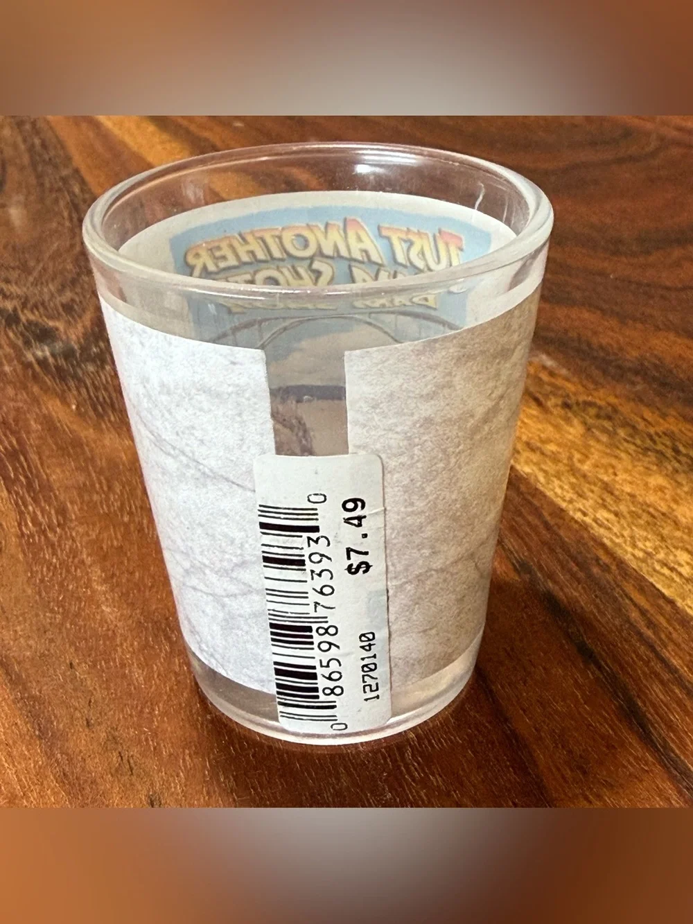 Hoover Dam Shot Glass Just Another Dam Shot